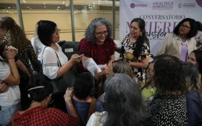 Llama Graciela Domínguez a mujeres a ser fuertes y combatientes siempre.