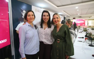 Se reúne Estrella Palacios con la Secretaria de Turismo y la titular del Secretariado Ejecutivo del Sistema Nacional de Seguridad Pública.