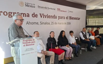 «Son casas dignas»: Entregan oficialmente las primeras viviendas del Bienestar en Ahome