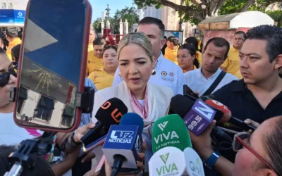 El Ayuntamiento de Mazatlán no emprenderá acciones por vandalismo en edificio durante la marcha 8M: Alcaldesa