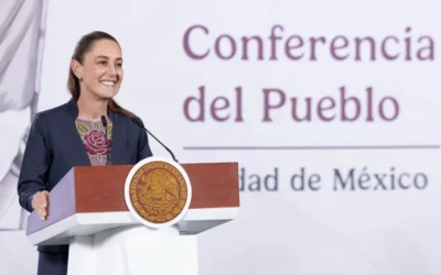 Presidenta Claudia Sheinbaum destaca registro de 22.5 millones de empleos afiliados al IMSS , cifra más alta para un mes de febrero; se crearon 157 millones 862 nuevos puestos .