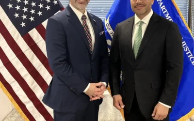 Se reúne secretario García Harfuch director de la DEA .