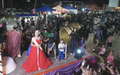 Más de 82 mil personas asisten al Carnaval de Altata.