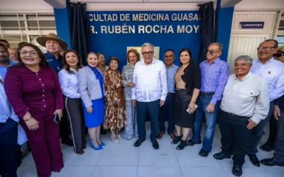 Inaugura el gobernador Rocha Moya la Facultad de Medicina de la UAS en Guasave