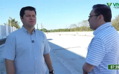 Obra que enlazará el Malecón con el bulevar Pedro Infante será entregada el 11 de octubre: Raúl Montero Zamudio