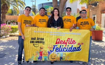 Invita la asociasión «Una Ayuda, Una Sonrisa» a el Desfile de la Felicidad 2026 en Los Mochis