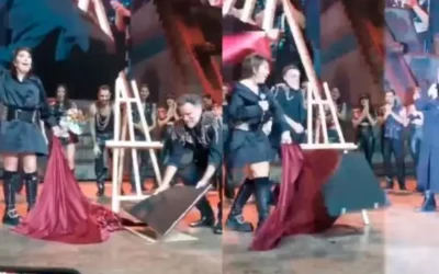 Alejandra Guzmán rompe placa en ‘Malinche’ tras lesión en la cadera