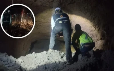 Rescatan a José Alejandro Cástulo, uno de los mineros atrapados en Sinaloa; continúan labores por otros tres