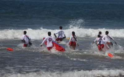 Encabeza Estrella Palacios macrosimulacro de certificación de 130 salvavidas para reforzar operativo de Semana Santa