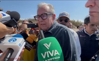 Con vida y ubicados: intensifican rescate de mineros atrapados en El Rosario, informa Rubén Rocha Moya.