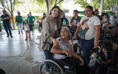 Jornada de DIF Bienestar brinda más de mil 600 servicios gratuitos a familias de la colonia Rosario Uzárraga.