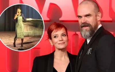 Lily Allen convirtió un vestido en las pruebas de la infidelidad de su exesposo David Harbour