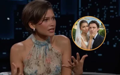 Zendaya reacciona a las fotos con IA de su supuesta boda con Tom Holland: “Han engañado a mucha gente”