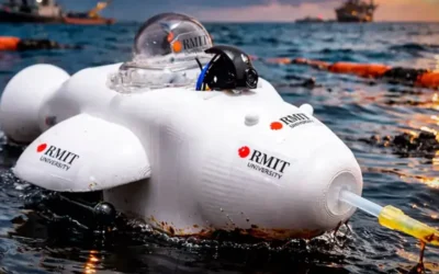 Crean un robot del tamaño de una zapatilla capaz de limpiar derrames de petróleo