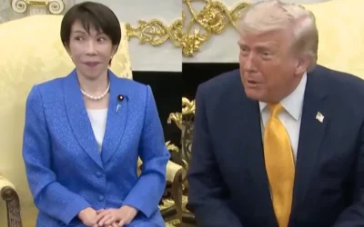 Donald Trump hace chiste sobre Pearl Harbor frente a primera ministra de Japón