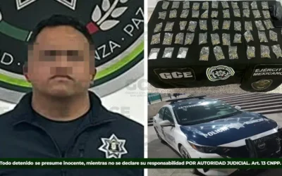 Detienen al secretario de Seguridad de Matehuala por posesión de droga en vehículo oficial: transportaba marihuana y cristal