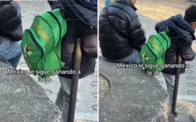 Niño en Japón aparece con mochila del Partido Verde y se vuelve viral: “México sigue ganándole a la IA”