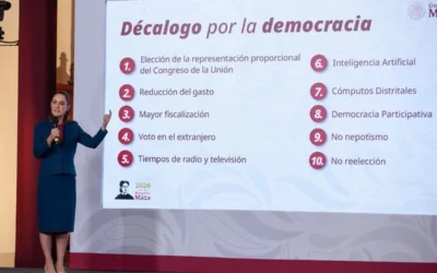 Sheinbaum confirma que hoy enviará la iniciativa de reforma electoral; anticipa Plan B