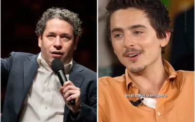 Gustavo Dudamel le contestó a Timothée Chalamet: “Hay que hablar con conocimiento y con hechos”