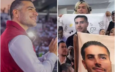 María Sorté envía cobijas con el rostro de su hijo Omar García Harfuch a Wendy Guevara y ella reacciona diciendo: “es mi suegra”