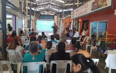 JUMAPAM colabora en el ordenamiento del Mercado Ricardo Flores Magón.