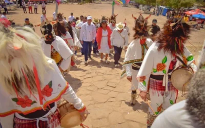 Tradición, fe y seguridad convergen en San Miguel Zapotitlán durante Semana Santa.