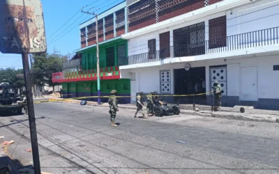 Asesinan a una mujer en el centro de Culiacán .