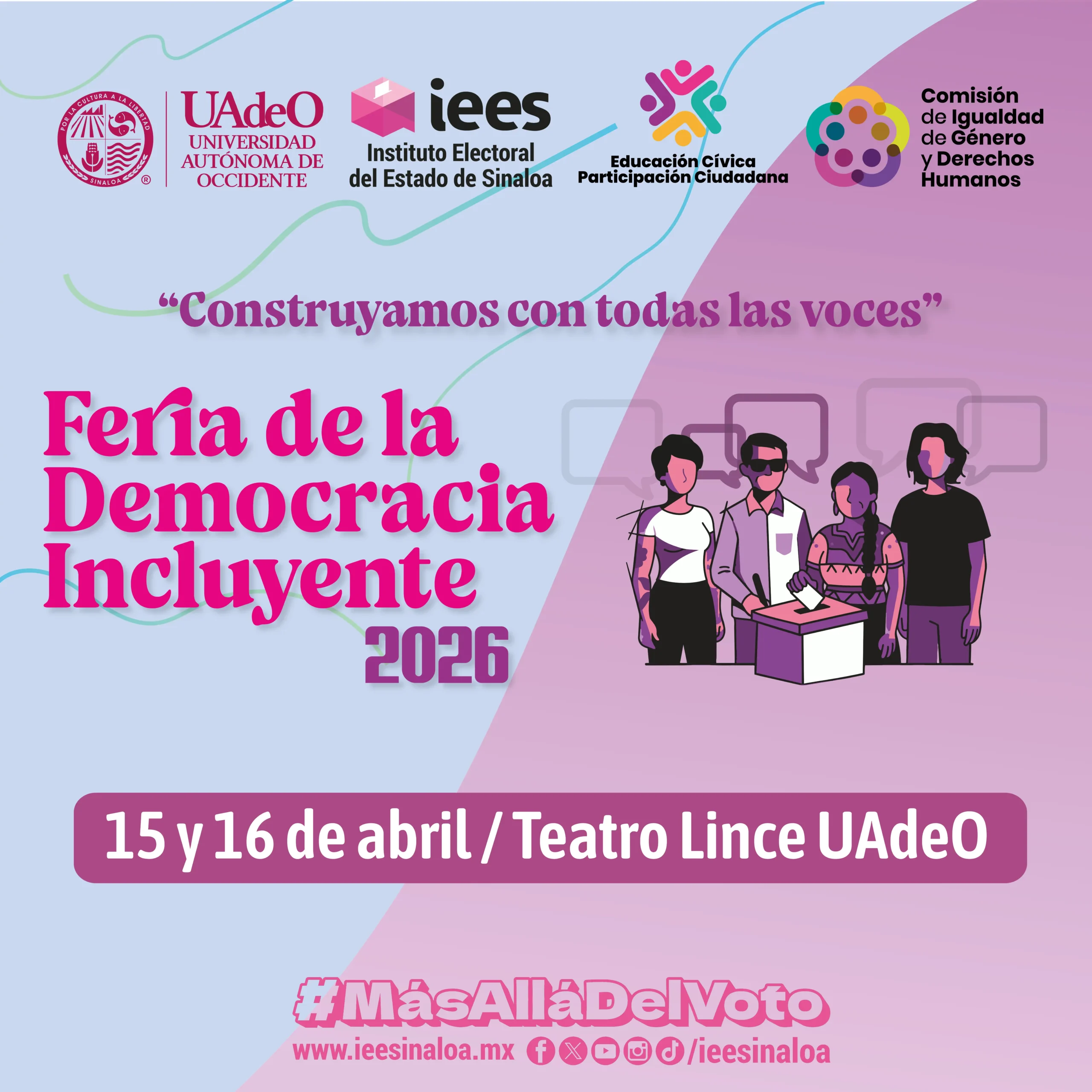 Banners Feria Democracia VivalaNoticia