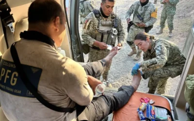 Localizan a reportero perdido en la sierra de Rosario