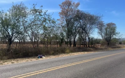 Encuentran un cadáver en la Agua Blanca presentaba impactos de arma de fuego.