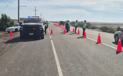 Alcoholímetro en Playa Las Glorias, Guasave deja 31 conductores detenidos durante el fin de semana