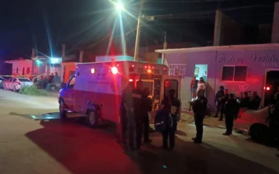 Adulta mayor es herida de bala tras un ataque a balazos.