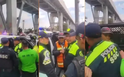 Tensión en Tláhuac por arresto de “Viene, viene” de la tercera edad: habitantes confrontan a policías