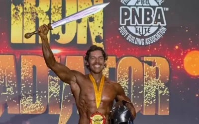 Joseph Baena, hijo de Arnold Schwarzenegger, logró un nuevo título en competencia de fisicoculturismo