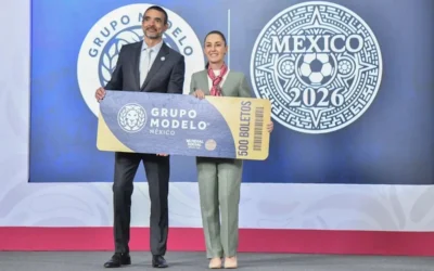 Grupo Modelo donará 500 boletos para partidos del Mundial 2026 en México
