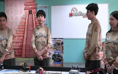 Jóvenes mexicanos viajan al extranjero para competir en campeonato internacional de robótica