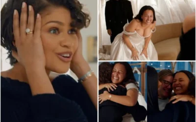 Zendaya sorprende a una novia y le compra su vestido de boda