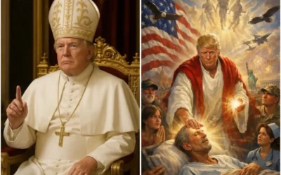 De la crítica al Papa a la «divinidad»: Trump desata tormenta religiosa por imagen como Jesucristo